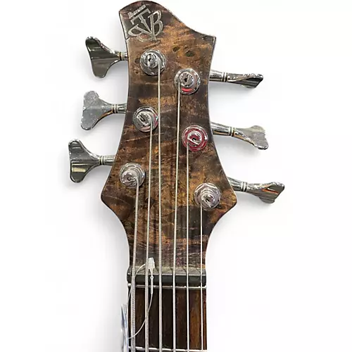 Used Ibanez btb846 natural blue Electric Bass Guitar natural blue - musicians--Friend