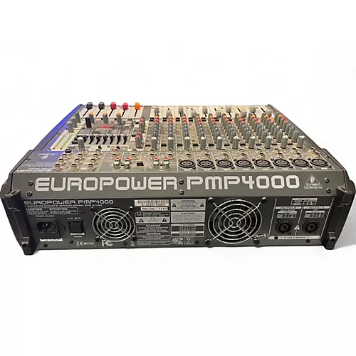 Used Behringer PMP4000 Powered Mixer - musicians--Friend