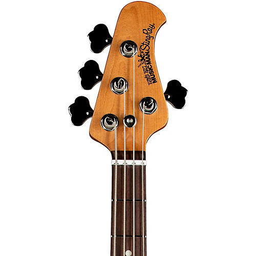 Ernie Ball Music Man StingRay Special H Electric Bass Guitar Black and Chrome - musicians--Friend