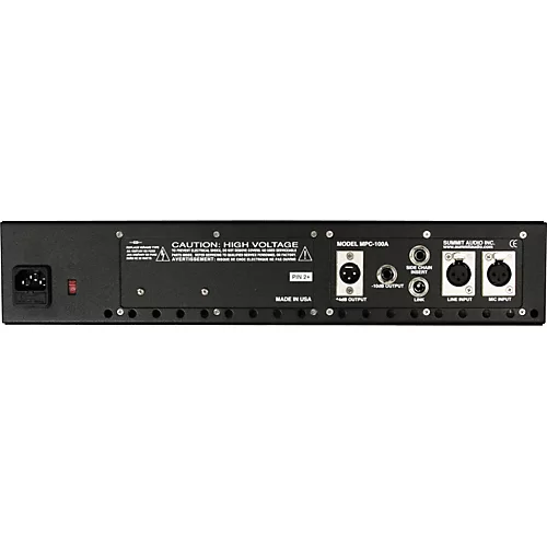 Summit Audio MPC-100A Tube Pre-Amp and Compressor/Limiter - musicians--Friend