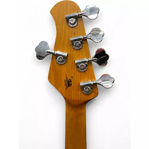 Used Ernie Ball Music Man StingRay 5 Special H Green Electric Bass Guitar Green - musicians--Friend