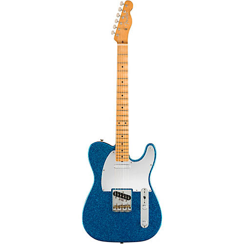 Fender J Mascis Telecaster Maple Fingerboard Electric Guitar Sparkle Blue - musicians--Friend