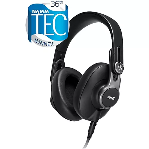 AKG K371 Closed-Back Studio Headphones Black - musicians--Friend