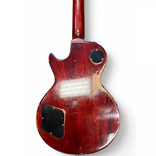 Used Gibson Custom Murphy Lab 1960 Les Paul Standard Reissue Heavy Aged Tangerine Burst Solid Body Electric Guitar Tangerine Burst - musicians--Friend