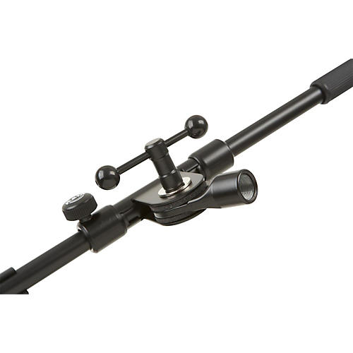 K&M Telescopic Boom Arm - 2-Piece Black - musicians--Friend