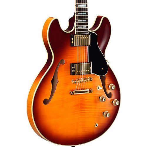 Yamaha SA2200 Semi-Hollow Electric Guitar Brown - musicians--Friend