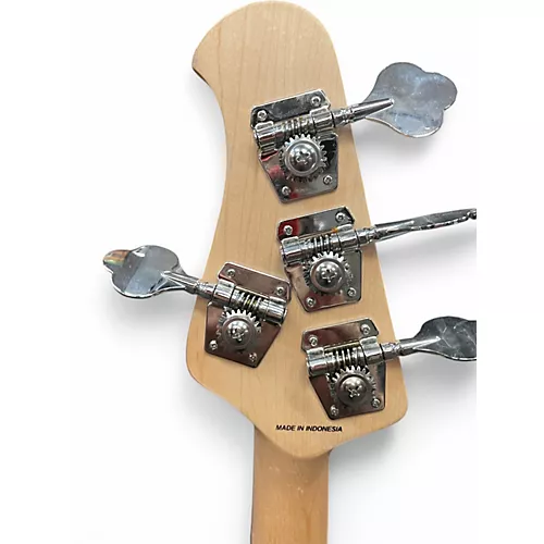 Used Sterling by Music Man Sub 4 Black Electric Bass Guitar Black - musicians--Friend