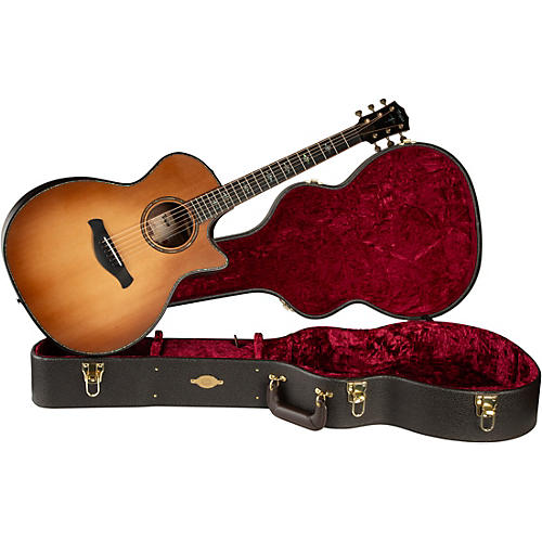 Taylor 914ce Builder's Edition Grand Auditorium Acoustic-Electric Guitar Wild Honey Burst - musicians--Friend
