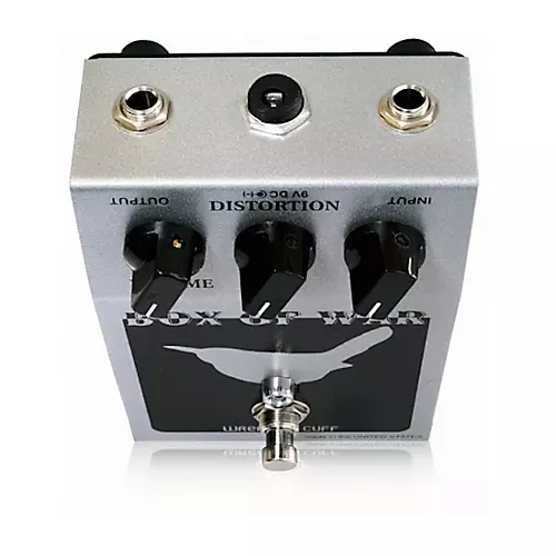 Wren And Cuff OG Box of War Reissue Distortion Effects Pedal Black and Grey - musicians--Friend