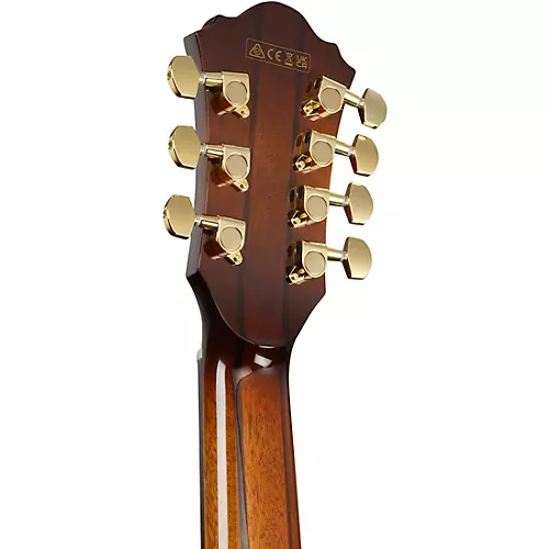 Ibanez AE3007FMH 7-String Grand Auditorium Acoustic-Electric Guitar Tobacco Edge Burst - musicians--Friend
