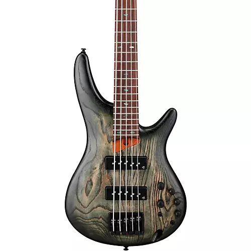 Ibanez SR605E 5-String Electric Bass Guitar Cosmic Blue Starburst Flat - musicians--Friend