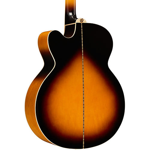 Epiphone J-200 EC Studio Acoustic-Electric Guitar Black - musicians--Friend