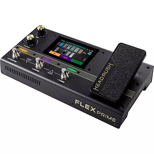 HeadRush Flex Prime Guitar Multi-Effects Processor & Amp Modeler Pedal Black - musicians--Friend
