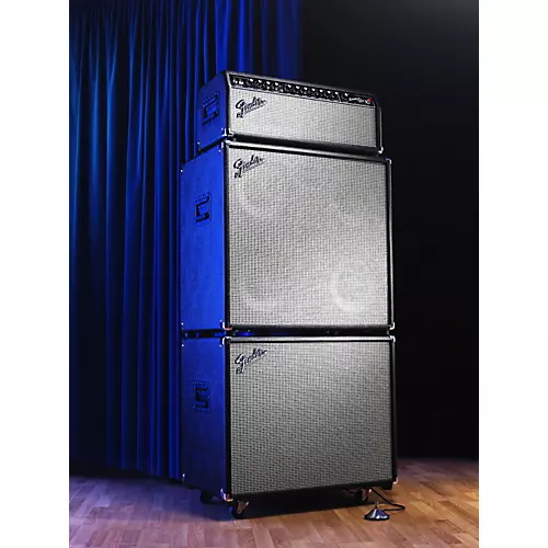 Fender Bassman Pro 410 4x10 Neo Bass Speaker Cabinet Black - musicians--Friend