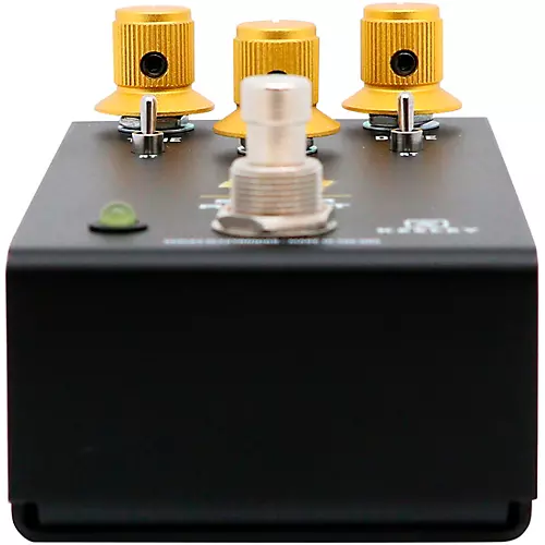 Keeley Super Rodent Overdrive & Distortion Effects Pedal Black/Yellow - musicians--Friend