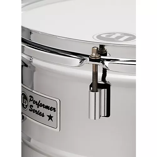 LP Performer Timbale Set With Chrome Hardware 13 and 14 in. Steel - musicians--Friend