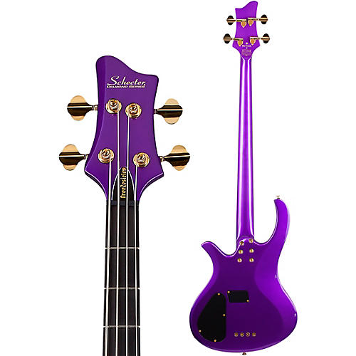 Schecter Guitar Research FreeZesicle-4 Electric Bass Freeze Purple - musicians--Friend
