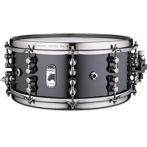 Mapex Black Panther Design Lab Maximus Snare Drum 14 x 6 in. Piano Black - musicians--Friend