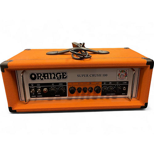 Used Orange Amplifiers Super Crush 100H Solid State Guitar Amp Head - musicians--Friend