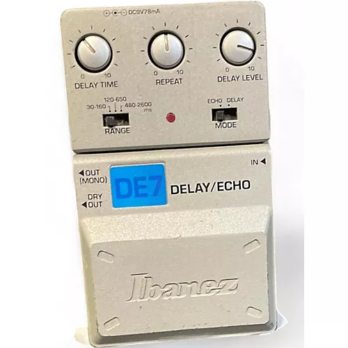 Used Ibanez DE7 Effect Pedal - musicians--Friend