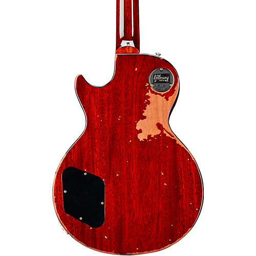 Gibson Custom Tom Murphy 1959 Les Paul Standard Electric Guitar Aged Cherry Burst - musicians--Friend