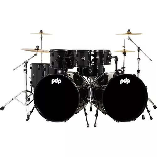 PDP by DW Encore 8-Piece Shell Pack Black Onyx - musicians--Friend