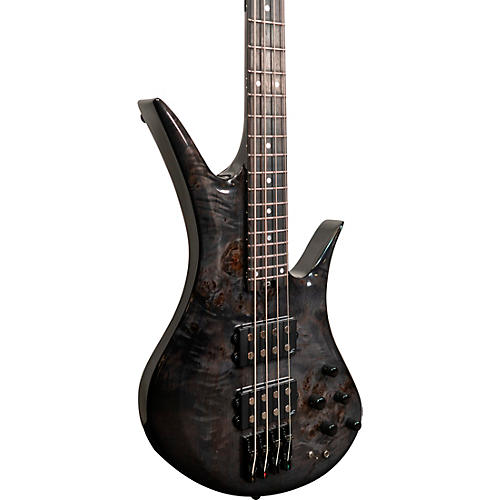 Legator Helio 4 string Bass Super Shred Series Electric Guitar Magenta Burl - musicians--Friend