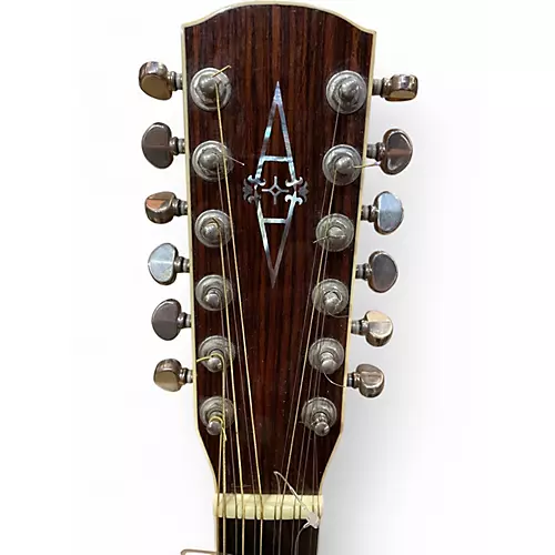 Used Alvarez AJ60SC/12 Natural 12 String Acoustic Guitar Natural - musicians--Friend