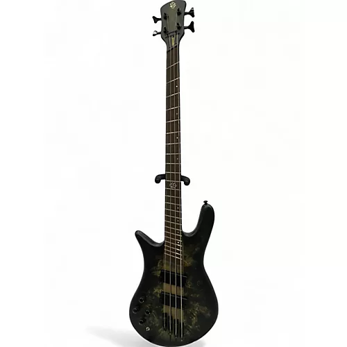 Used Spector Left-handed NS Dimension 4 Haunted Moss Electric Bass Guitar Haunted Moss - musicians--Friend