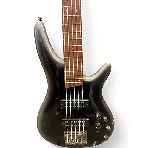 Used Ibanez SR305 5 String MIDNIGHT GREY Electric Bass Guitar MIDNIGHT GREY - musicians--Friend