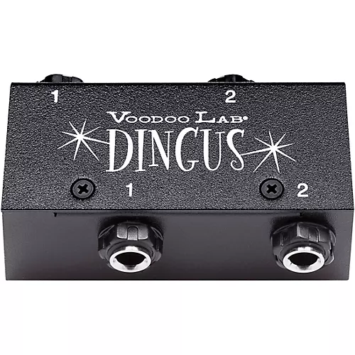 Voodoo Lab Dingus Dual 1/4 in. Feed-Thru Module for Dingbat Pedalboards - musicians--Friend