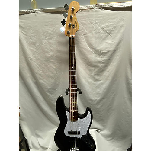 Used 2022 Fender Modern Player Jazz Bass Black And White Electric Bass Guitar Black and White - musicians--Friend