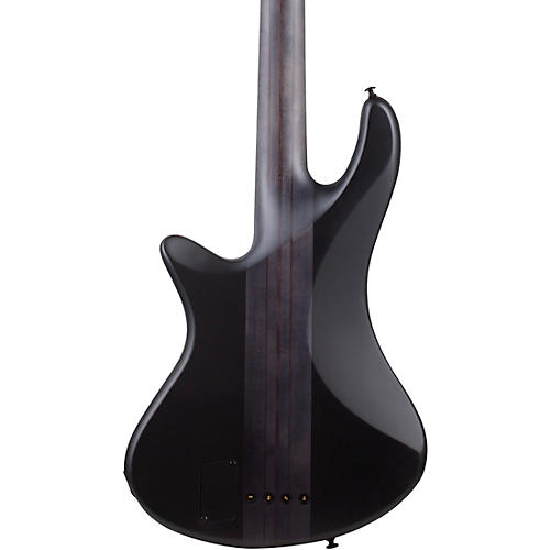 Schecter Guitar Research Stiletto-4 Stealth Pro Satin Black - musicians--Friend