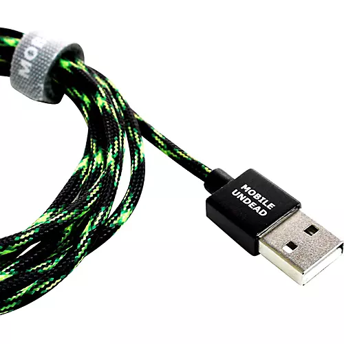 Tera Grand Mobile Undead - Apple MFi Certified - Lightning to USB Zombie Cable 5 ft. - musicians--Friend