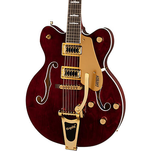 Gretsch Guitars G5422TG Electromatic Classic Hollowbody Double-Cut With Bigsby and Gold Hardware Electric Guitar Snow Crest White - musicians--Friend