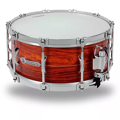 Black Swamp Percussion Dynamicx Sterling Series Snare Drum 14x6.5 in. Cocobolo Unibody - musicians--Friend