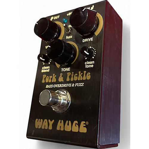 Used Way Huge Electronics PORK & PICKLE Bass Effect Pedal - musicians--Friend