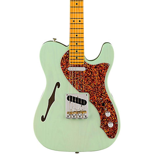 Fender American Professional II Telecaster Thinline Limited-Edition Electric Guitar Transparent Shell Pink - musicians--Friend