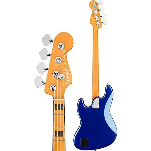 Fender American Ultra Jazz Bass Maple Fingerboard Cobra Blue - musicians--Friend