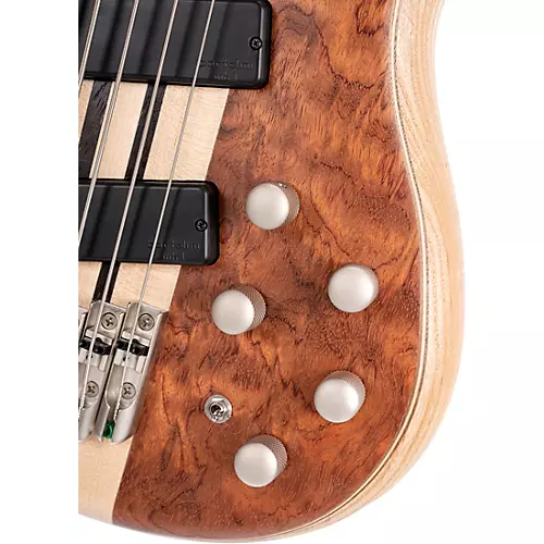 Cort Artisan A5 Beyond 5-String Bubinga Electric Bass Natural - musicians--Friend