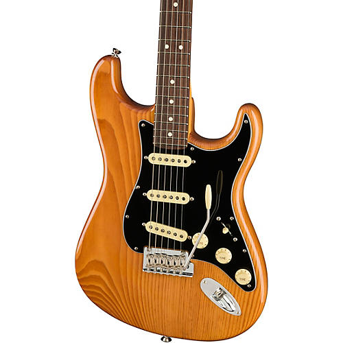 Fender American Professional II Roasted Pine Stratocaster Rosewood Fingerboard Electric Guitar Natural - musicians--Friend