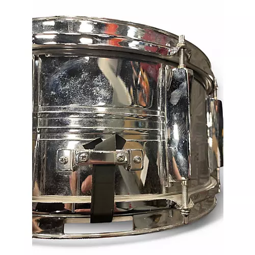 Used Yamaha 14X6.5 SD565MA CHROME Drum CHROME 213 - musicians--Friend