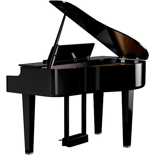 Roland GP-6 Digital Grand Piano With Bench Polished Ebony - musicians--Friend