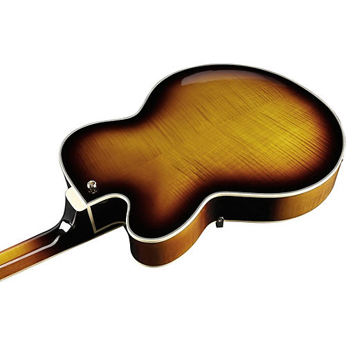 Ibanez Artcore Expressionist AF95FM Electric Guitar Antique Yellow Sunburst - musicians--Friend