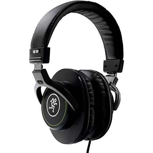 Mackie MC-100 Professional Closed-Back Headphones Black - musicians--Friend
