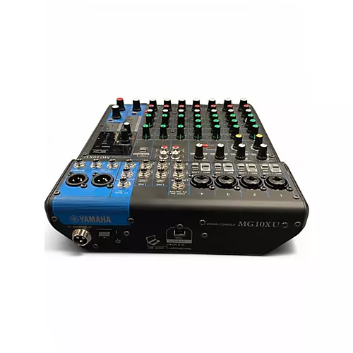 Used Yamaha MG10XU 10 Channel Mixer with Effects Unpowered Mixer - musicians--Friend