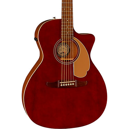 Fender Newporter Player Limited-Edition Acoustic-Electric Guitar Arctic White - musicians--Friend