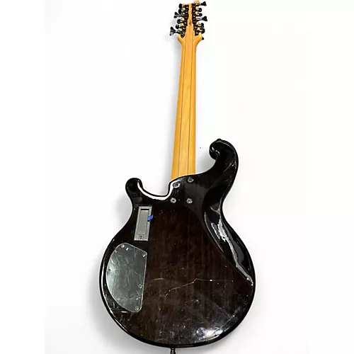 Used Dean Rhapsody 12 12-String TRANSPARENT BLACK Electric Bass Guitar TRANSPARENT BLACK - musicians--Friend