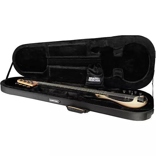 Ernie Ball Music Man StingRay5 Special H 5-String Electric Bass Guitar Black and Chrome - musicians--Friend