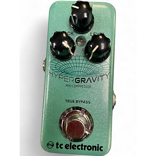 Used TC Electronic HyperGravity Compressor Mini Effect Pedal - musicians--Friend